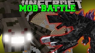 Minecraft: SPIDERZILLA VS MOBZILLA - Minecraft Mob Battles - Minecraft Mods
