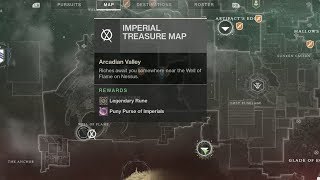 Imperial Treasure Map (Well of Flame, Nessus)