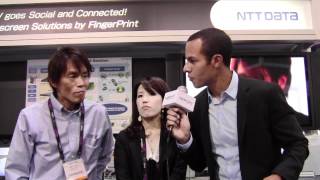 [NAB2012]NTT : Multi-screen Solutions by FingerPrint
