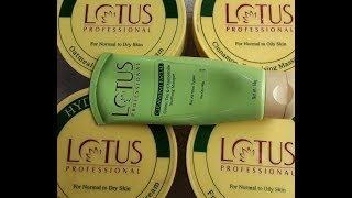 अब तक का सबसे बेस्ट facial ||Review Lotus Puravitals & hydravitals facial kit || Best ever facial