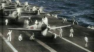 真珠湾攻撃　Attack on Pearl Harbor　（カラー映像）