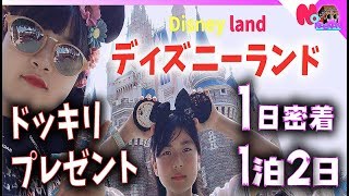 ディズニーランド1日密着！【ドッキリ】まさかのプレゼント！ミラコスタの朝から閉園まで（ほのぼの誕生日ディズニー）【のえのん番組】