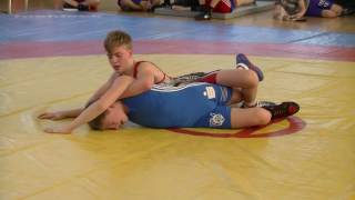 Ringen LM Sachsen, Freistil, Jugend B, Finale 50 kg, 21.01.2017, Chemnitz