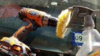 Cleaning haze off Carbon Fiber hood
