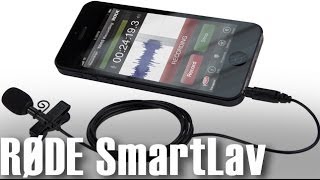 RØDE smartLav Lavalier Microphone for Smartphones - iPhone Rode