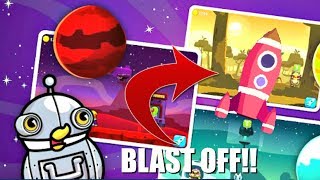 Rocket ship To The Moon - Duck Life Space Gameplay #2