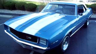 1969 Chevrolet Camaro Z28 RS DZ302 Crossram Dual Carb Muscle Car