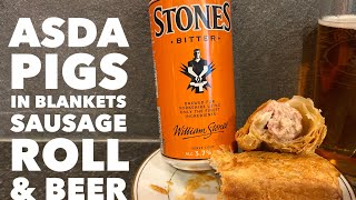 ASDA Pigs In Blankets Sausage Roll With Stones Bitter