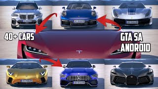 Premium Pack V8 | 40+ Cars Modpack GTA SA Android | 250 MB No Import & No TXD |
