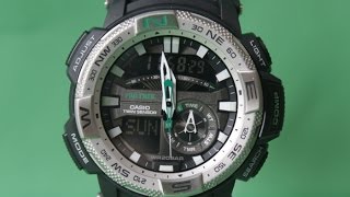 PRO-TREK PRG-280-1E | Обзор и настройка (на русском) | Купить со скидкой