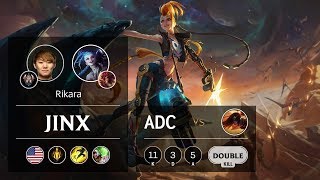 Jinx ADC vs Sivir - NA Challenger Patch 9.12