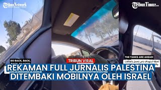 Viral!! Jurnalis Palestina Hadapi Momen Menegangkan di Daerah Konflik