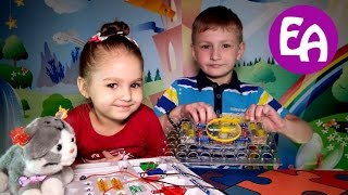 Электронный конструктор Знаток 320 схем Собираем летающий вентилятор из электронного конструктора