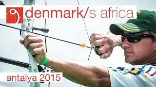 Denmark v South Africa – Compound Mixed Team Gold Final | Antalya 2015