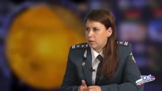 ГОСТЬ В СТУДИИ АНДРЕЕВА Светлана Анатольевна гл  гос  налоговый инспектор ИФНС России по Лужскому ра