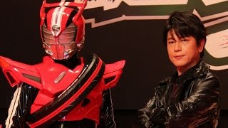 及川光博、「ライダー3号決定」を解禁前にもらす…その俳優の反応は　映画「スーパーヒーロー大戦GP　仮面ライダー3号」発表会3