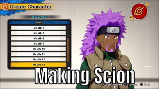Naruto to Boruto Shinobi Striker: Making Scion Character Creation