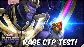 Endgame Thanos + Rage CTP = ??? (Endgame Update) - Marvel Future Fight