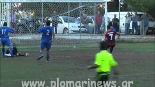 Ατρόμητος Αγ. Μαρίνας - Αιγέας Πλωμαρίου 3-0