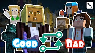[FULL REVERSE ROLE] Play as STELLA! Minecraft Story Mode S1/S2 Mixed