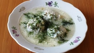 Кюфта - армянский рисовый суп / Kyufta - Armenian rice soup