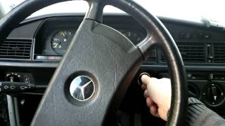 Mercedes w201 190d 2.5 diesel cold start