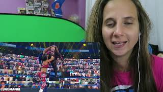 Sasha Banks & Bayley v Shayna Nia 9/4/20