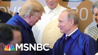 Donald Trump Compliments Vladimir Putin & Blasts Former U.S. Intel Bosses | The 11th Hour | MSNBC