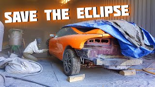 Mitsubishi ECLIPSE VLOG (Sandblasting) #SaveTheEclipse №3