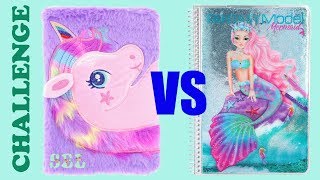 Канцелярия ЕДИНОРОГА против РУСАЛКИ! Back to School Unicorn VS Mermaid Challenge