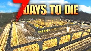 7 Days To Die: BEST BASE DEFENCES!! Alpha 15 Best Base Build | 7 Days To Die Gameplay