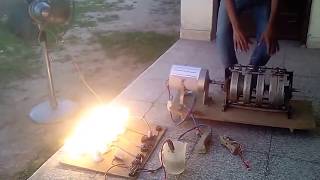 Pakistani Claims to Invent free Electric Generator  Part 2