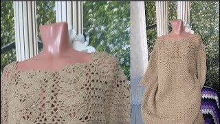 Как связать крючком платье или тунику
