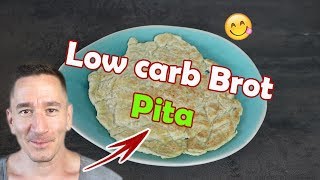 low carb brot selber machen - pita brot keto tauglich