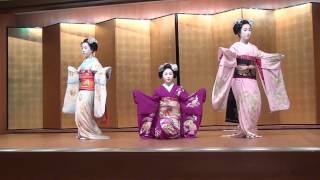 maiko dance  "gion kouta" , KYOTO　京舞「祇園小唄」
