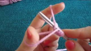 knitting.ВЯЗАНИЕ СПИЦАМИ  ДЛЯ НАЧИНАЮЩИХ С НУЛЯ УРОК №1Набор петель