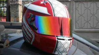 Airbrush helmet Arai SK-5 Honda Drive (Аэрография на шлеме)