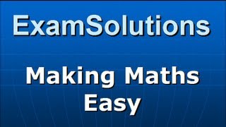 A-Level Edexcel C3 January 2010 Q9(i)(b) : ExamSolutions