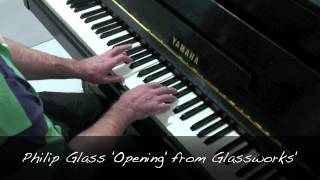 Philip Glass Tutorial - Playing 3 against 2 - Paul Barton, piano