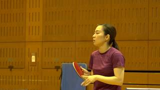 世界卓球2019日本代表最終選考会 石川佳純 前日練習③