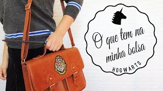 O que tem na minha bolsa? • Versão Hogwarts ♥