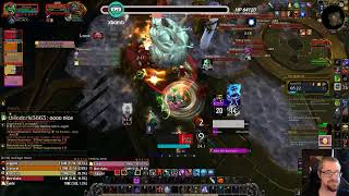 ??? Pugging Highest Mythic+ Keys I can Find - Blood DK Tank POV