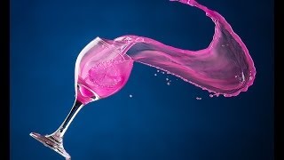 Wineglass Splash Studio Photography Tutorial