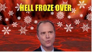 HELL FREEZES OVER! FORCED TO GIVE PRESIDENT TRUMP CREDIT!