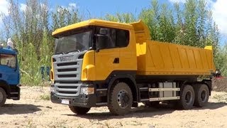 CONSTRUCTION SIDE IN 1:14 SCALE / RC TRUCK / BRZEZINY 2013
