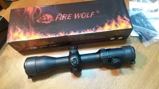 Посылка из Китая (охотничий прицел "Fire Wolf" )