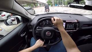 ACELEREI A FIAT TORO FLEX 2020 NA CIDADE | TEST DRIVE ONBOARD POV GOPRO