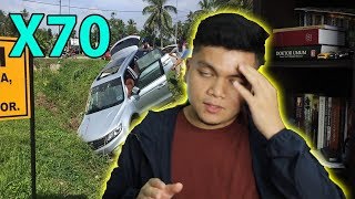 KEMALANGAN Pertama Proton X70 ? ?