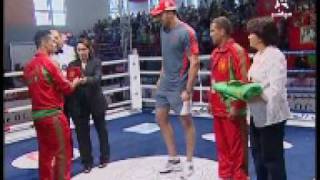 Badr Hari in Morocco 22/05/10 (7 days before his Fight in Its Show Time)