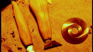 Косяк и топорик из фрезы.  Резаки своими руками  Инструмент для резьбы по дереву